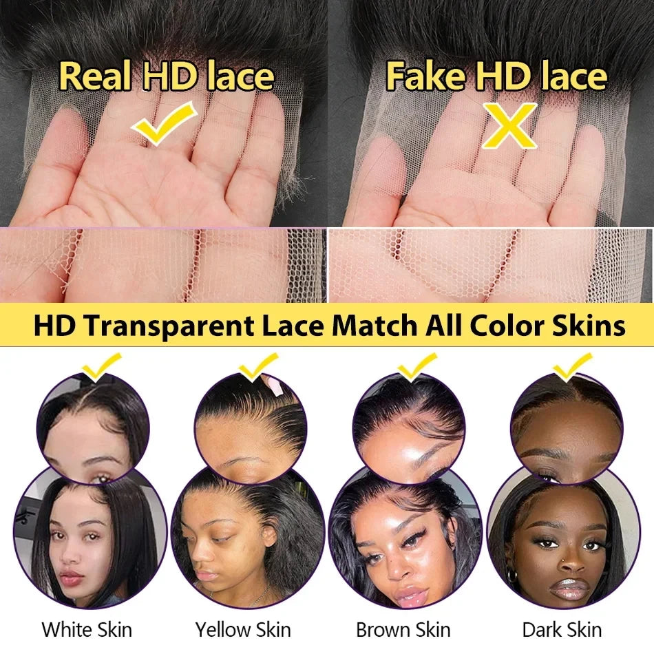 Bone Straight Lace Front Wig