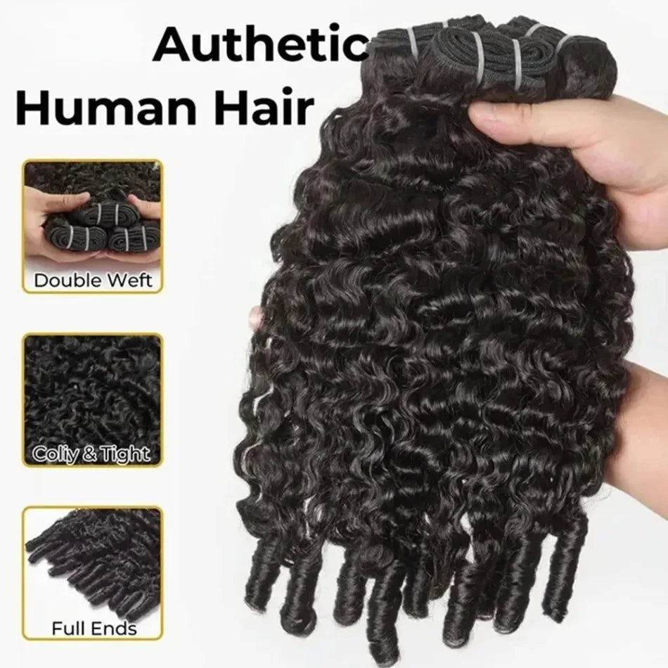 Burmese Curly Hair Bundles