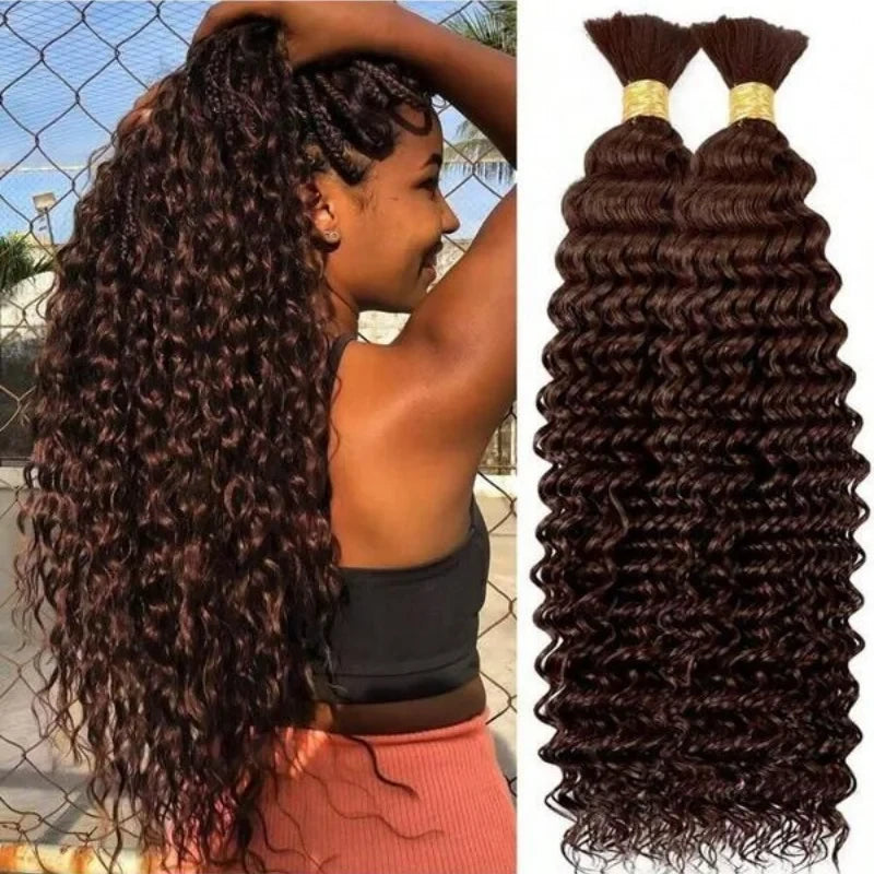 Deep Wave Human Hair Braids
