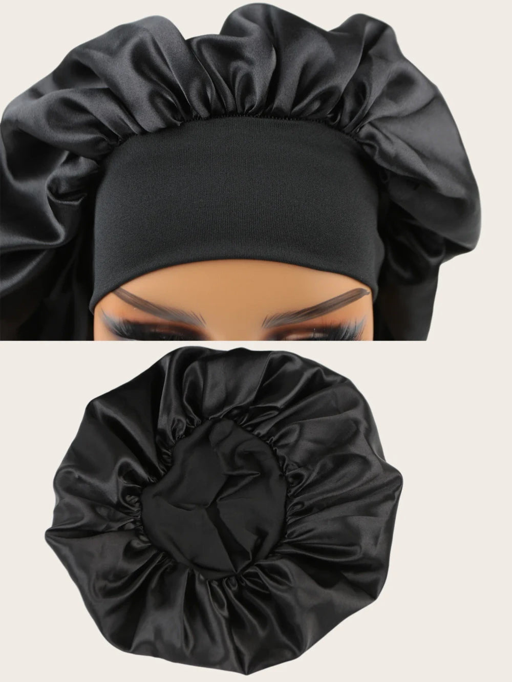 Extra Large Satin Bonnet