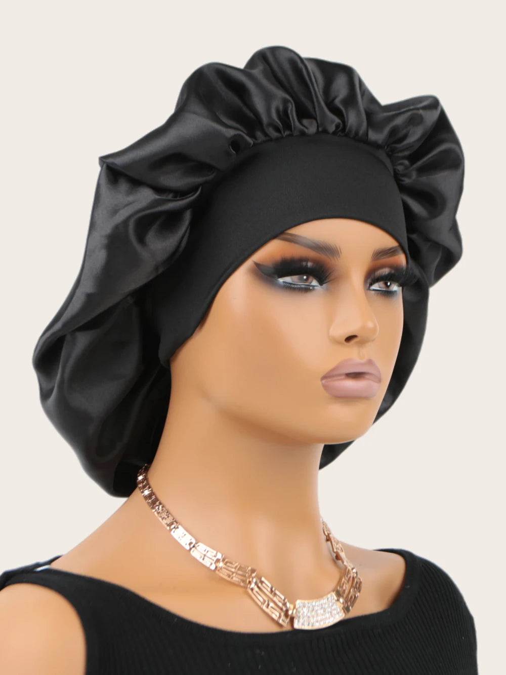 Extra Large Satin Bonnet